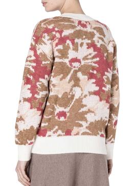 Pull Naf Naf Maxine Floral pour Femme