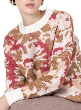 Pull Naf Naf Maxine Floral pour Femme