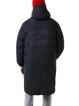 Veste Lacoste Rembourré Noire pour Homme
