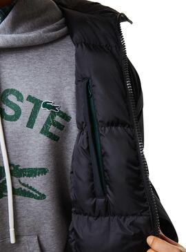 Veste Lacoste Rembourré Noire pour Homme