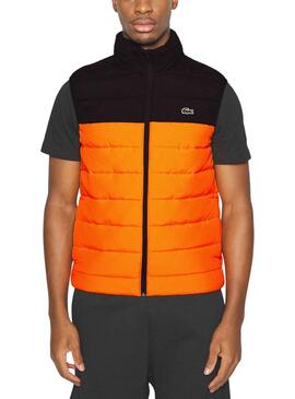 Gilet Lacoste Blouson pour Homme Orange