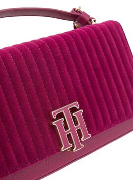 Sac à main Tommy Hilfiger Velvet Femme Rose
