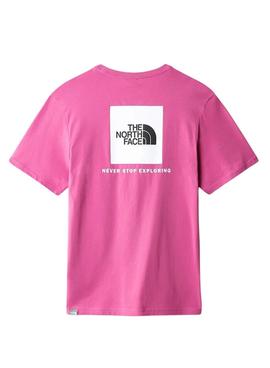 T-Shirt The North Face Red Box Rose pour Homme