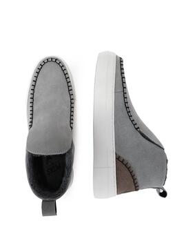 Bottine Walk In Pitas Etna Serraje pour Femme Gris