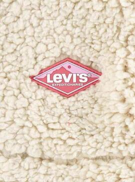 Veste Levis Doublure en Polaire pour Fille Beige