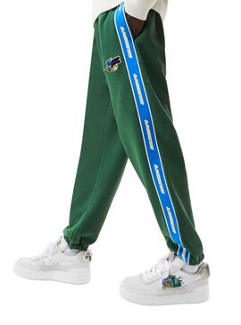 Pantalones de Survêtement Lacoste Holiday Homme Vert