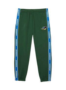 Pantalones de Survêtement Lacoste Holiday Homme Vert
