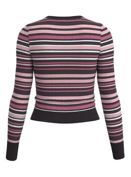 Pull Pepe Jeans Tiffani Multicolore pour Femme