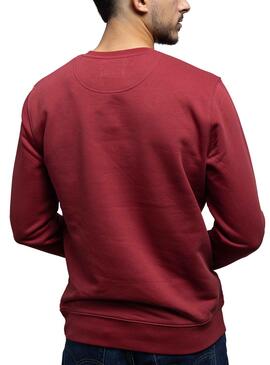 Sweat Klout Basica Bordeaux pour Homme et Femme