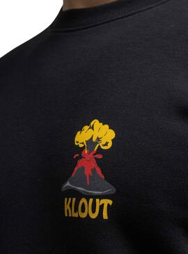 Sweat Klout Volcano Noire pour Homme et Femme