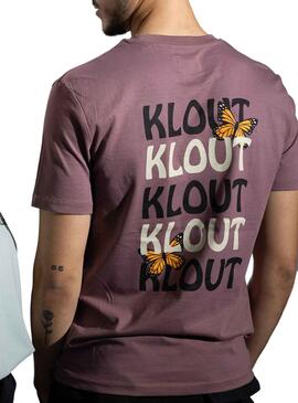 T-Shirt Klout Butterfly Kaffa pour Homme et Femme