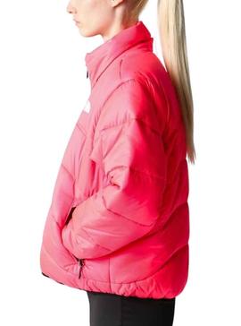 Veste The North Face Brillant pour Femme Corail