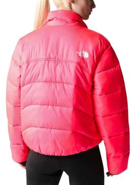 Veste The North Face Brillant pour Femme Corail