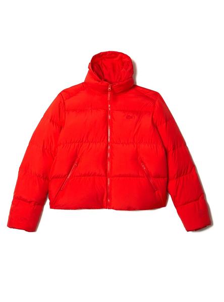 Veste Lacoste Doudoune pour Femme Rouge