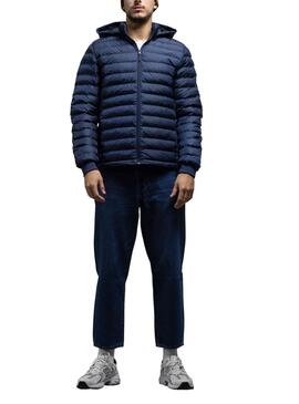 Doudoune Klout Bleu Marine Eco pour Homme