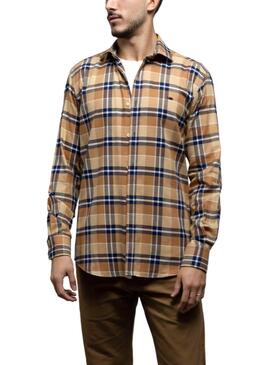 Chemise Klout Camel Cadres pour Homme