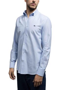 Chemise Klout Oxford Bleu clair pour Homme