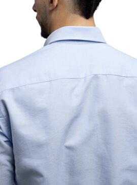 Chemise Klout Oxford Bleu clair pour Homme