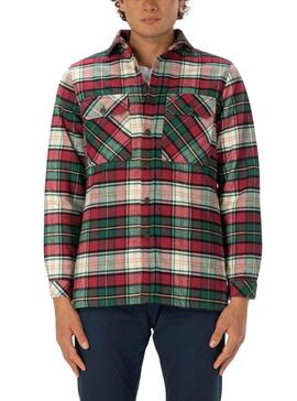 Chemise El Pulpo Padded Printed Homme Rouge