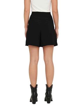 Shorts Only Gry Boutons  pour Femme Noires