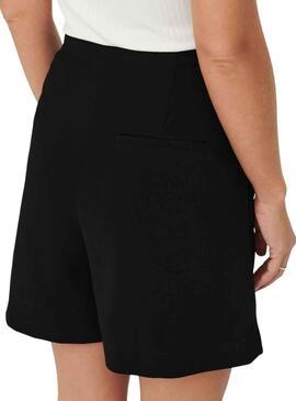 Shorts Only Gry Boutons  pour Femme Noires