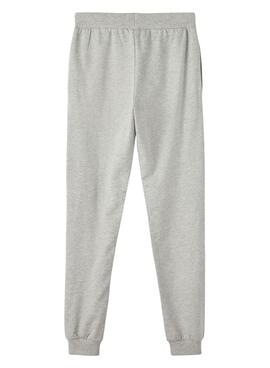 Pantalon de chándal Name It Nillinge gris pour enfant.
