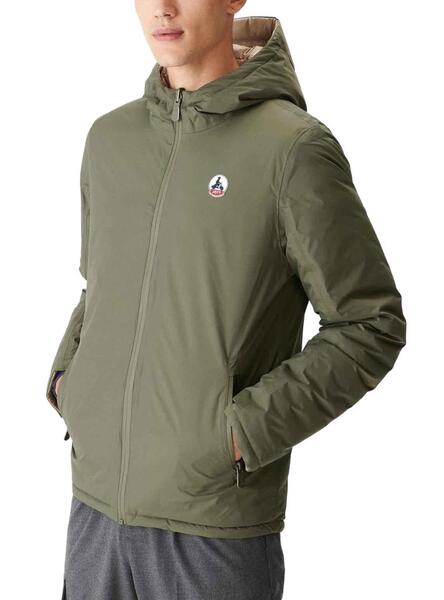 Veste Jott Bergen Reversible pour Homme Vert