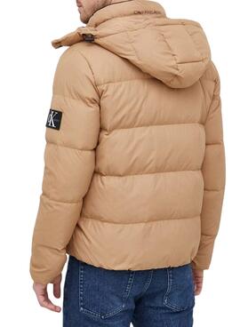 Veste Calvin Klein Jeans Essentials Down Camel