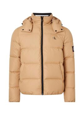 Veste Calvin Klein Jeans Essentials Down Camel