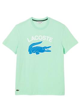 T-Shirt Lacoste Regular Fit pour Homme Vert