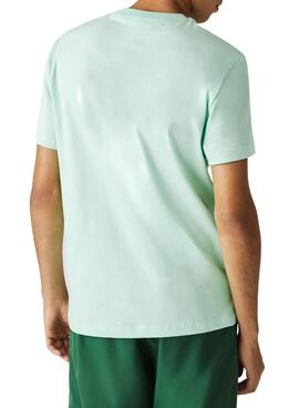 T-Shirt Lacoste Regular Fit pour Homme Vert