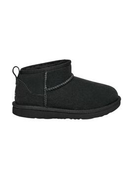 Bootss Ugg Classic Ultra Mini pour Fille Noires