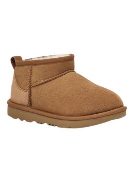 Bottes Ugg Classic Ultra Mini Chestnut pour garçons et filles