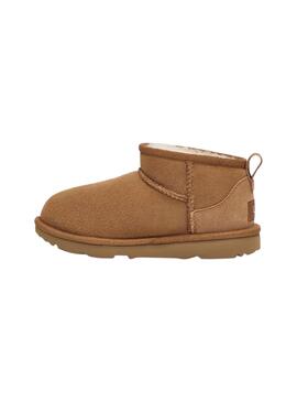 Bottes Ugg Classic Ultra Mini Chestnut pour garçons et filles