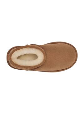 Bottes Ugg Classic Ultra Mini Chestnut pour garçons et filles
