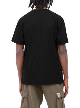T-Shirt Carhartt  Mare Duck Pond pour Homme Noire