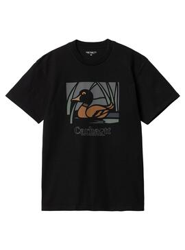 T-Shirt Carhartt  Mare Duck Pond pour Homme Noire
