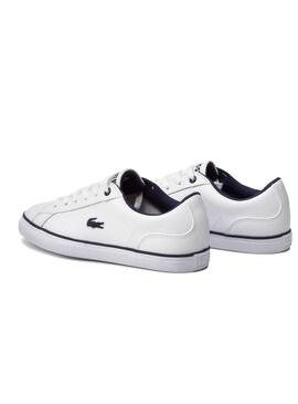 Baskets Lacoste Lerond Blancs Enfante