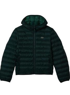 Veste Lacoste Matelassé Vert Homme