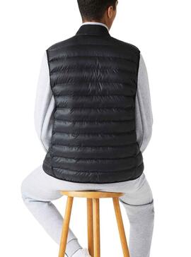 Gilet Lacoste Blouson Rembourré Noire Homme