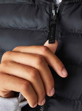 Gilet Lacoste Blouson Rembourré Noire Homme