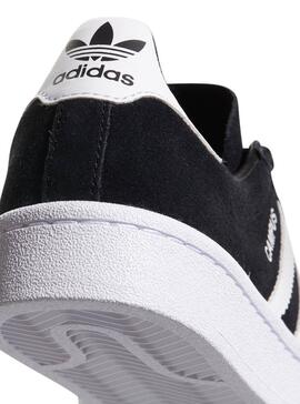 Baskets Adidas Campus J Noir Pour Enfante et Fille