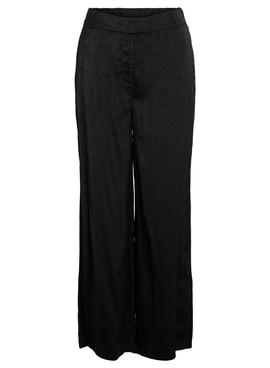 Pantalon Vila Vimiel Wide Noire pour Femme