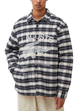 Surchemise Lacoste Cadres pour Homme Femme