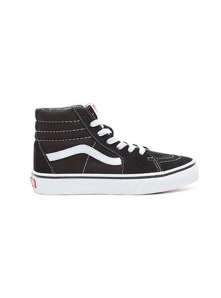 Sneaker Vans Sk8 Hi noir pour garcon et fille