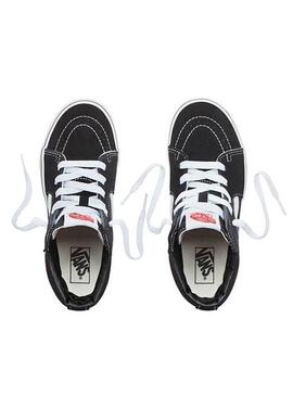 Sneaker Vans Sk8-Hi noir pour garçon et fille.