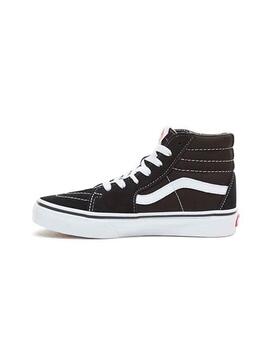Sneaker Vans Sk8-Hi noir pour garçon et fille.