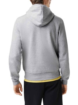 Sweat Lacoste SH9623 Gris pour Homme