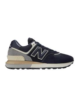 Baskets New Balance 574 Bleu Marine pour Homme