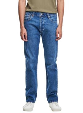 Jeans Levis 501 Original Bleu Homme